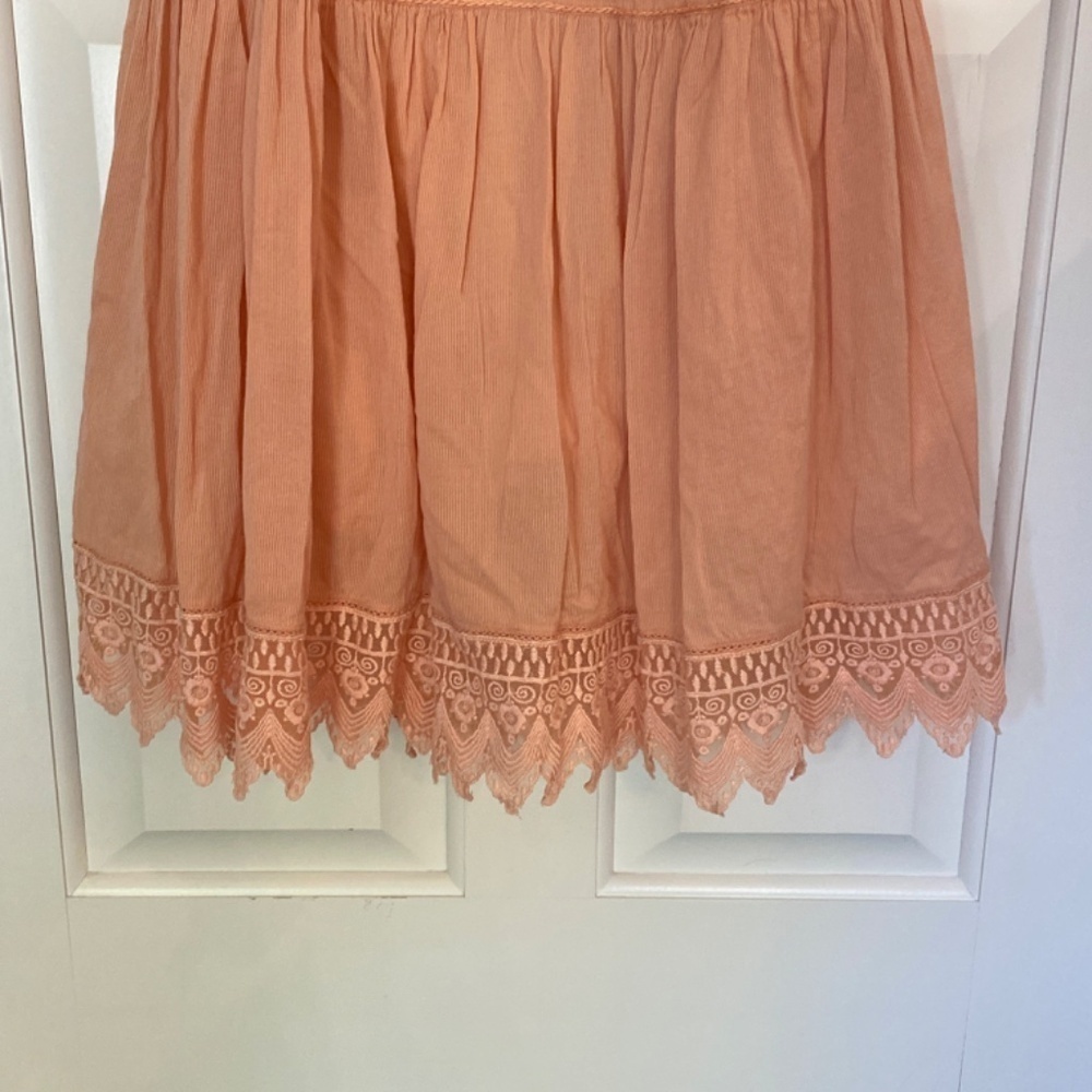 Ulla Johnson Sheila Embroidered Dress Pinkish-Peach 33386 - Picture 8 of 16